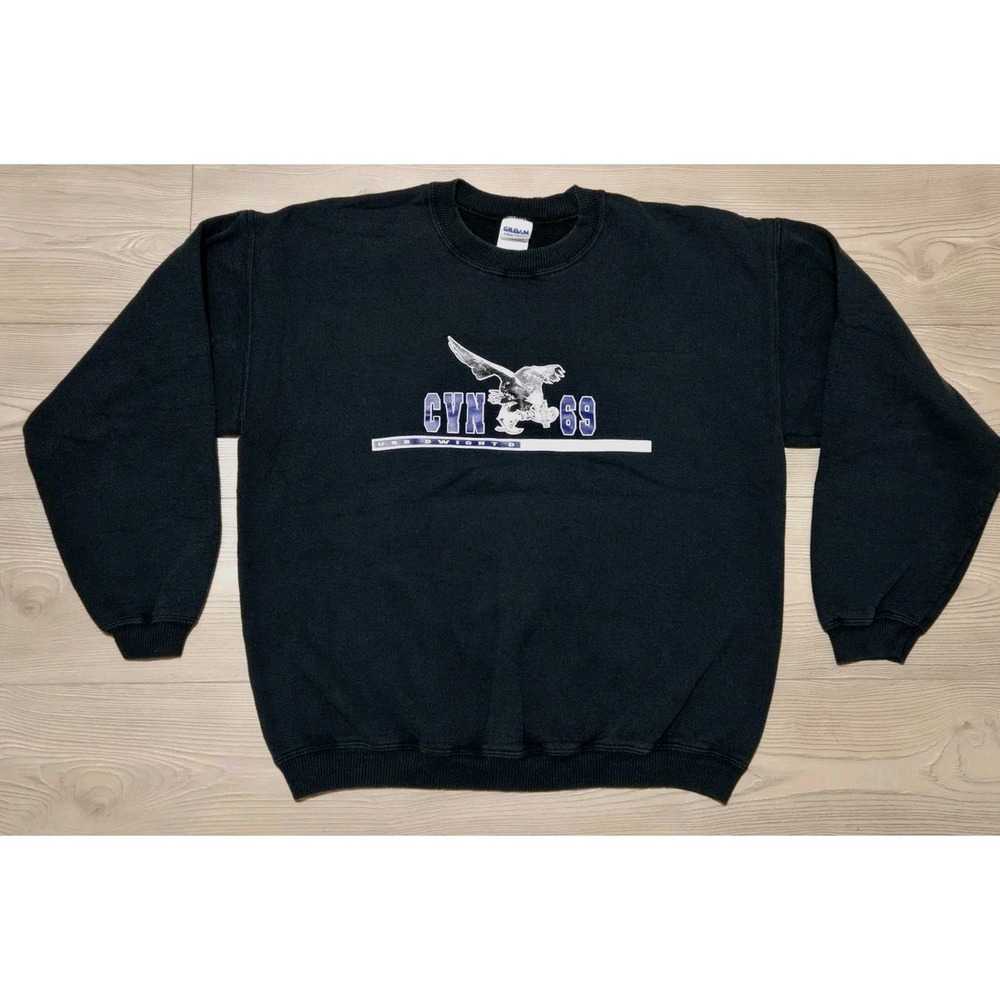 USS Dwight D. Eisenhower CVN-69 Pullover‎ Crewneck Sweatshirt US Navy  Carrier